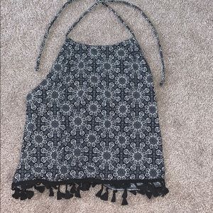 LA HEARTS HALTER SHIRT